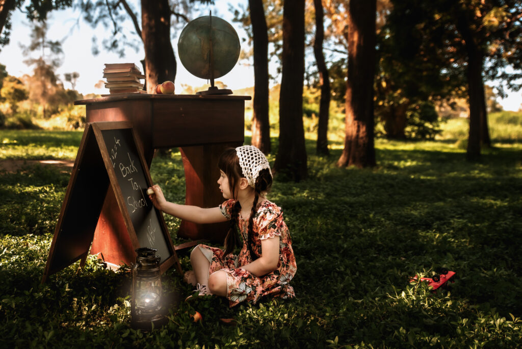 Back-to-school photography